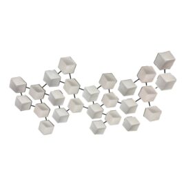 West Elm Faceted Modern Fiberstone Wall Decor. Original Price: $349