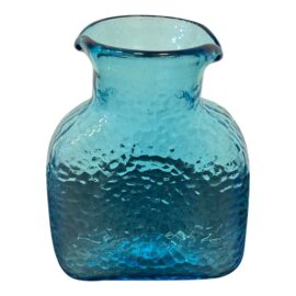 Blenko Glass Company Turquoise Water Bottle