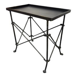Creative Co-Op Metal Tray Table