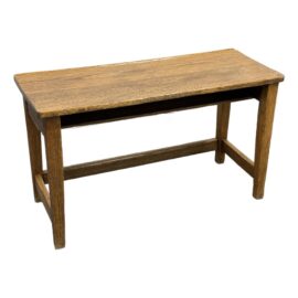 Antique 19th Century Oak Wood School Desk