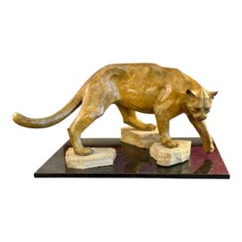 Rosetta Sculpture "Mountain Fishing". Original Price: $12,500