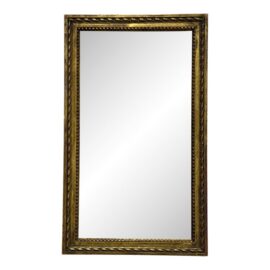 Mercury Glass Mirror + Nouveau Riche Gold Frame