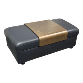 Ekornes STREssless Double Ottoman & Tray . Original Price: $1,600