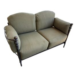 Michael Taylor Montecito Outdoor Loveseat. Original Price: $8,000