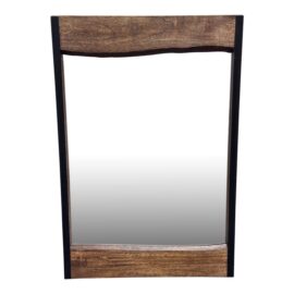 World Market Rustic Live Edge Wall Mirror. Original Price: $225
