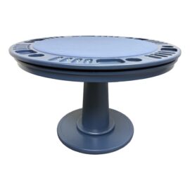 Custom Made Cobalt Blue Game Table