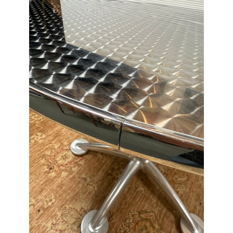【AMAT-3 】スペースエイジ Jorge Pensi 鋳造アルミテーブル Jorge Pensi for Amat-3/Knoll International Aluminum Table