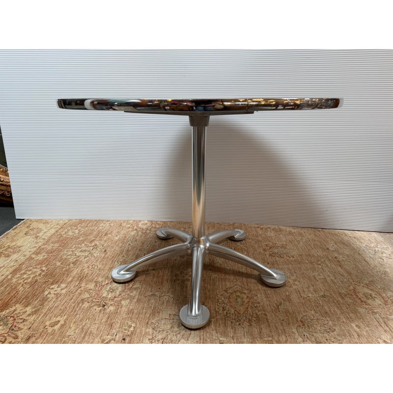 【AMAT-3 】スペースエイジ Jorge Pensi 鋳造アルミテーブル Jorge Pensi for Amat-3/Knoll International Aluminum Table