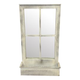 Bohemian Chic Wall Mirror + Flower Box