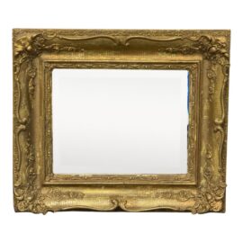 Vintage Rococo Style Gilt Framed Wall Mirror