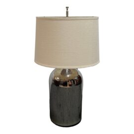Restoration Hardware 19th Century Mercury Glass Table Lamp. Original Price: $800