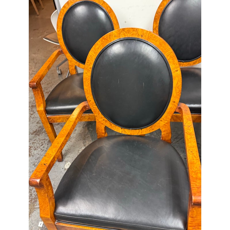 Circa 1980's William Switzer Joseph Hoffman Armchairs, Set