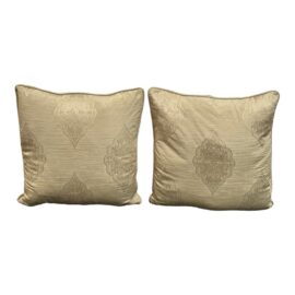 Rowlands Damask Decor Pillows, Pair