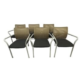 Steelcase Jersey Guest Chairs, Set of Six. Original Price: $1,800