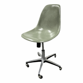 Modernica Case Study Furniture Side Shell Rolling Office Chair. Original Price: $690