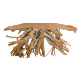 Organic Modern Reclaimed Root Console Table