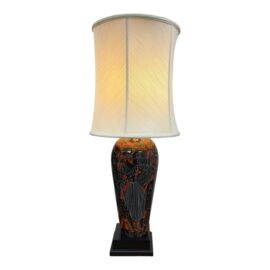 Vintage Ceramic Retro Females Table Lamp