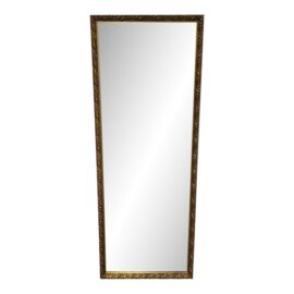 Acacia Picture Framing Traditional Golden Wall Mirror