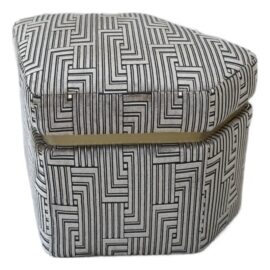 Lee Jofa for Kravet Furniture Judd Ottoman