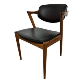 Kai Kristiansen Mid Century Danish Model 42 Arm Chair