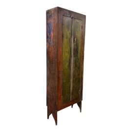 Antique + Rustic Cupboard With Interior Shelving