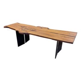 Arborica Evan Shively + Christopher Naefke Live Edge Dining Table. Original Price: $8,000
