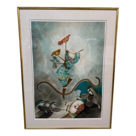 Circa 1986 Graciela Rodo Boulanger "The Magic Flute" Limited Edition Print, Signed + Number