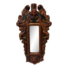 Moss Lighting Venetian Wall Mirror, Vintage