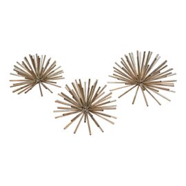 Vintage Sputnik Wall Hangings, Set of Three