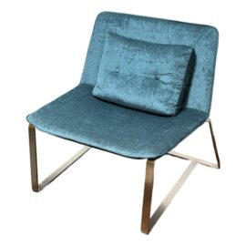 Urban Foundry Velvet Lounge Chair. Original Price: $900