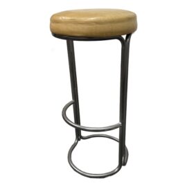 West Elm Cora Leather Counter Stool. Original Price: $300