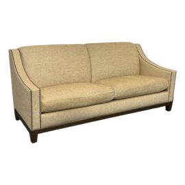 A. Rudin Custom No. 2688 Slope Arm Sofa. Original Price: $8,000