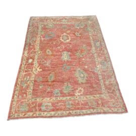 6ft5in × 9ft Shahbanu Afghan Natural Angora Area Rug. Original Price:$1,600