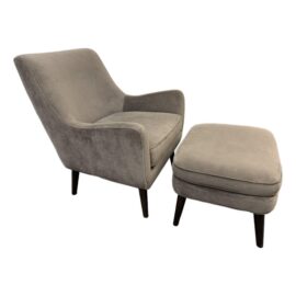 Room & Board Quinn Chair + Ottoman, Set. Original Price : $1,400