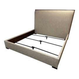 NEW Eastern King Hickory Chair Company Kim Upholstered Bed Frame. Original Price: $7,500