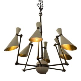 NEW Julian Chichester Bacco Chandelier. Original Price: $4,900