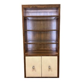 NEW Hickory Chair Sharon Bookcase With Storage Cabinet. Original Price: $14,400