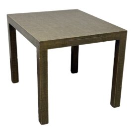 Urban Furniture Linen Wrapped End Table + Drawer