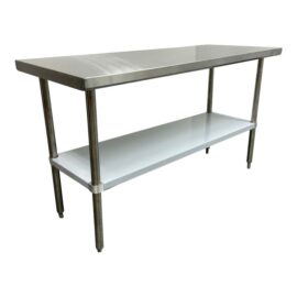 Stainless Steel Commercial Work Table + Undershelf