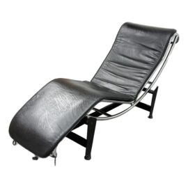 In the Style of Le Corbusier LC4 Chaise Lounge