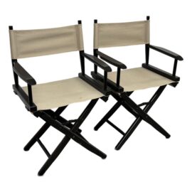 Pier One Imports Folding Directors Chairs, Pair