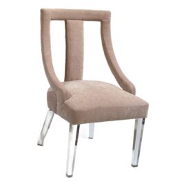 Z Gallerie Jade Dining Side Chair With Acrylic Legs. Original Price: $845
