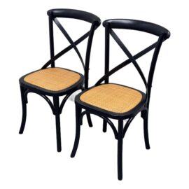 William Sonoma Bistro Dining Chairs, Pair