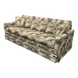 Post Modern Abstract Sleeper Sofa