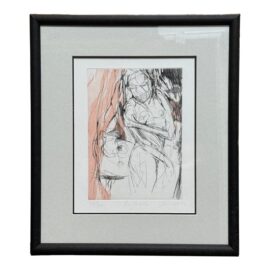 Circa 1996 Maria Gemma Empson "La Tenda" Limited Edition 47/108 Print, Framed
