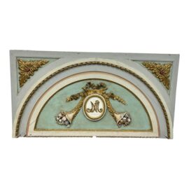 Rococo Revival Marie Antoinette Over the Door Wall Panel