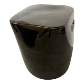 Pottery Barn Black Ceramic Garden Stool. Original Price: $300