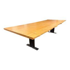 Urban Hardwood Chinese Elm Live Edge Table. Original Price: $15,650