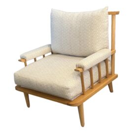 Nickey Kehoe Spindle Back Viewing Chair. Original Price: $6,400
