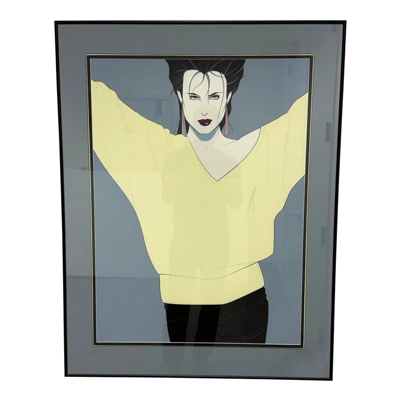 Circa 1980's Patrick Nagel 